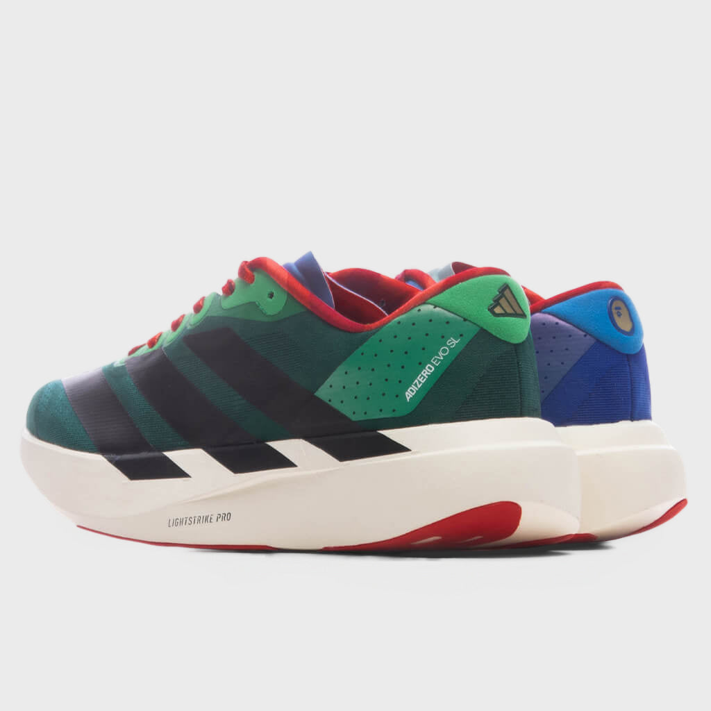 Adizero Evo SL - Power Blue/Collegiate Green/Off White