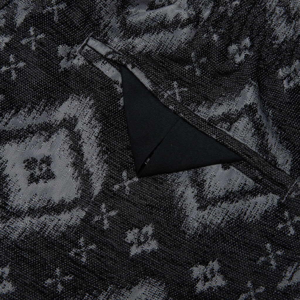 Heritage Print Short - Carbon