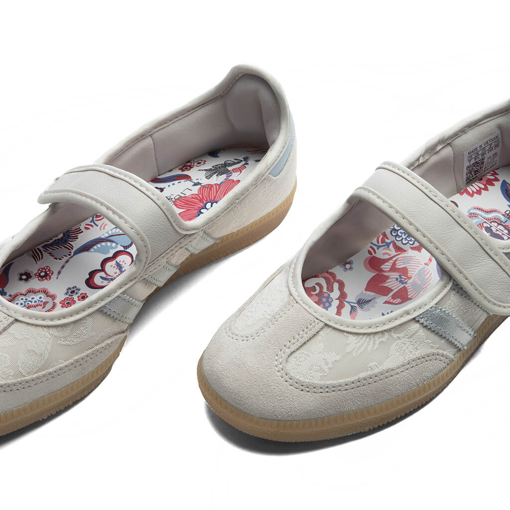 Women's Samba Jane - Chalk Pearl/Silver Metallic/Chalk White