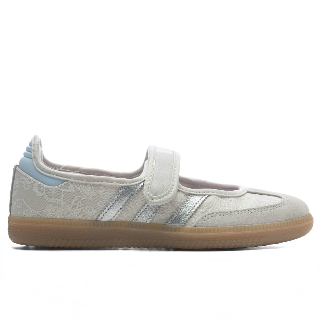 Women's Samba Jane - Chalk Pearl/Silver Metallic/Chalk White