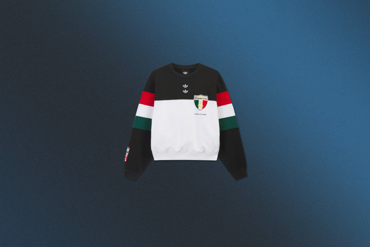Crew Sweatshirt - Black/White