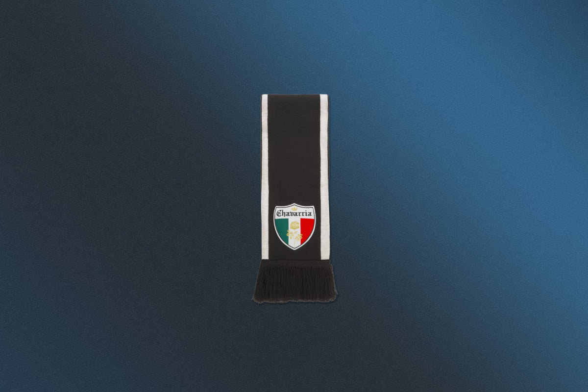 FB Scarf B - Black/Better Scarlet/Collegiate Green