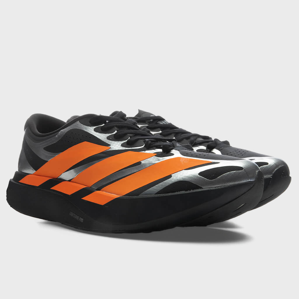 Adizero Evo SL EXO - Carbon/Lucid Orange/Silver Metallic