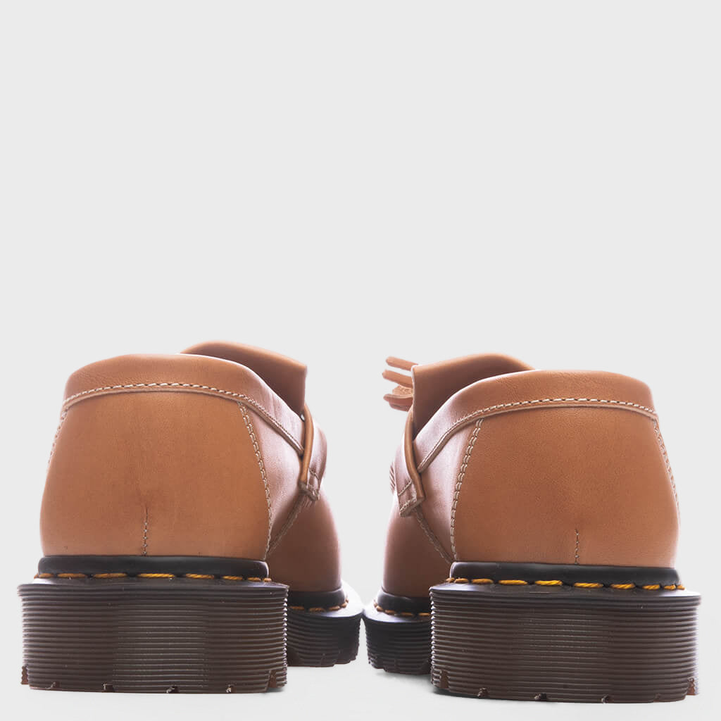 Adrian Leather Tassel Loafers - Tan