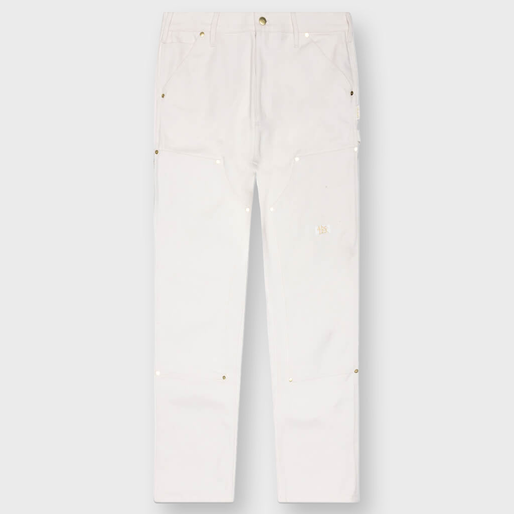 Double Knee Pant - Selenite White