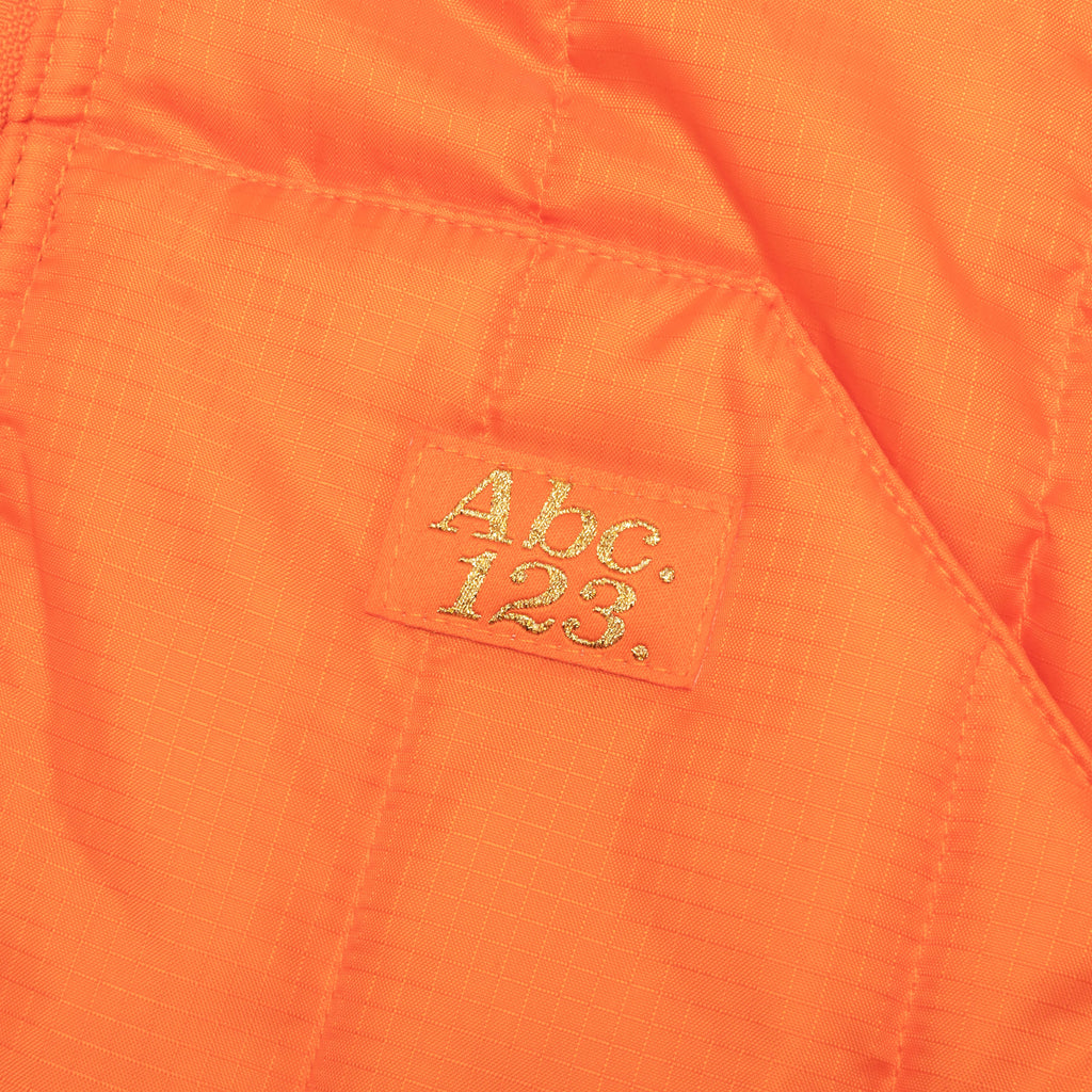 Puffer Vest - Carnelian Orange
