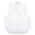 Puffer Vest - Selenite White
