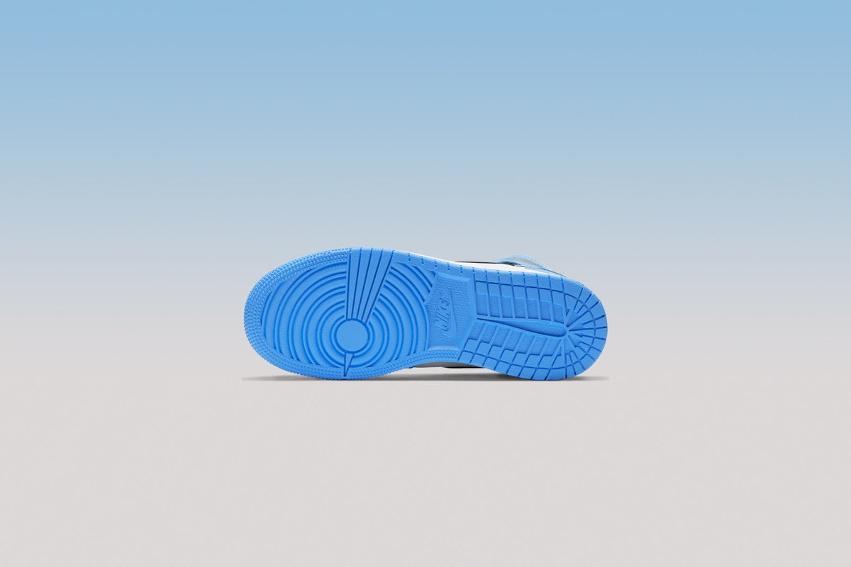 Air Jordan 1 Retro High OG (GS) "University Blue" - White/Black