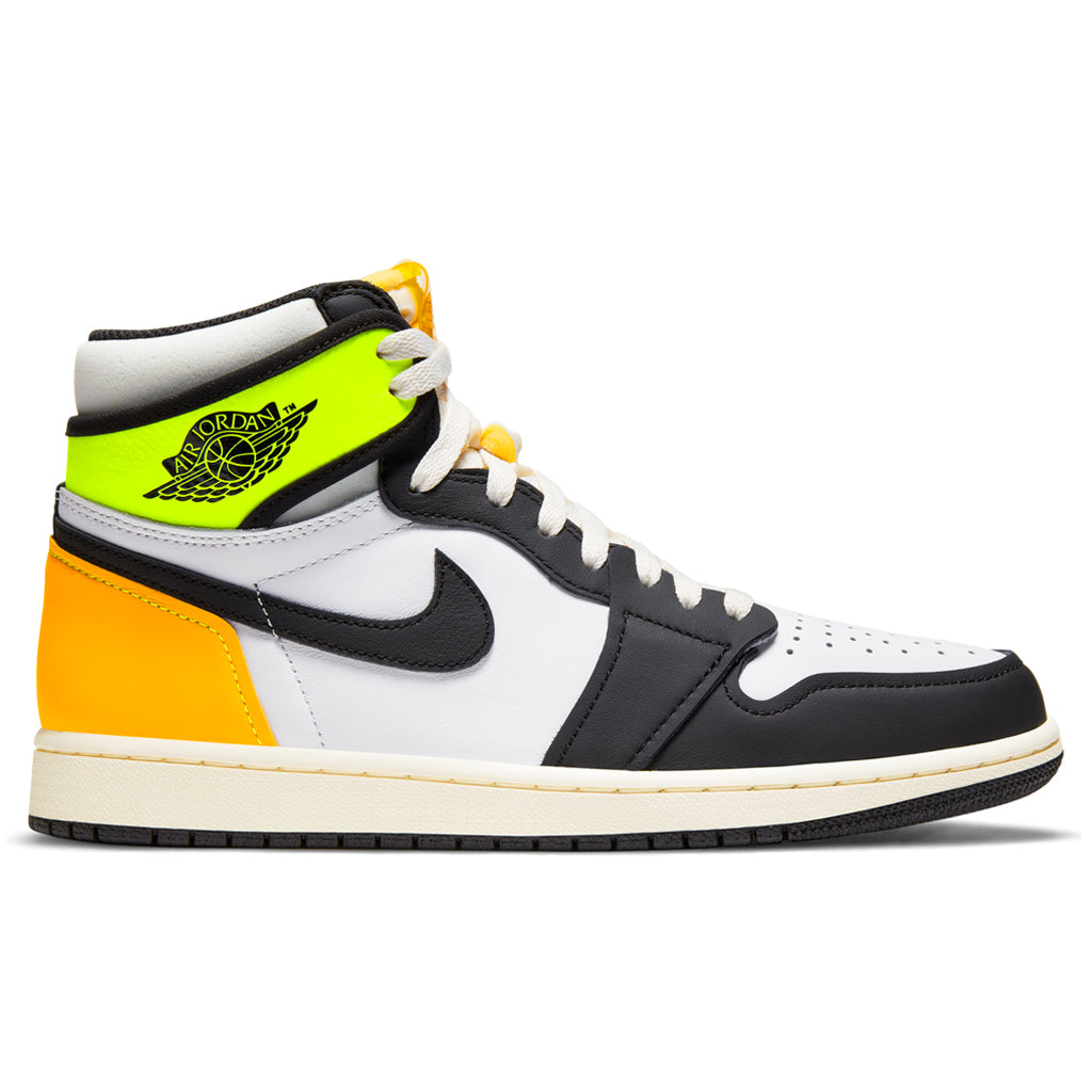 Air Jordan 1 Retro High OG - White/Black/Volt/University Gold