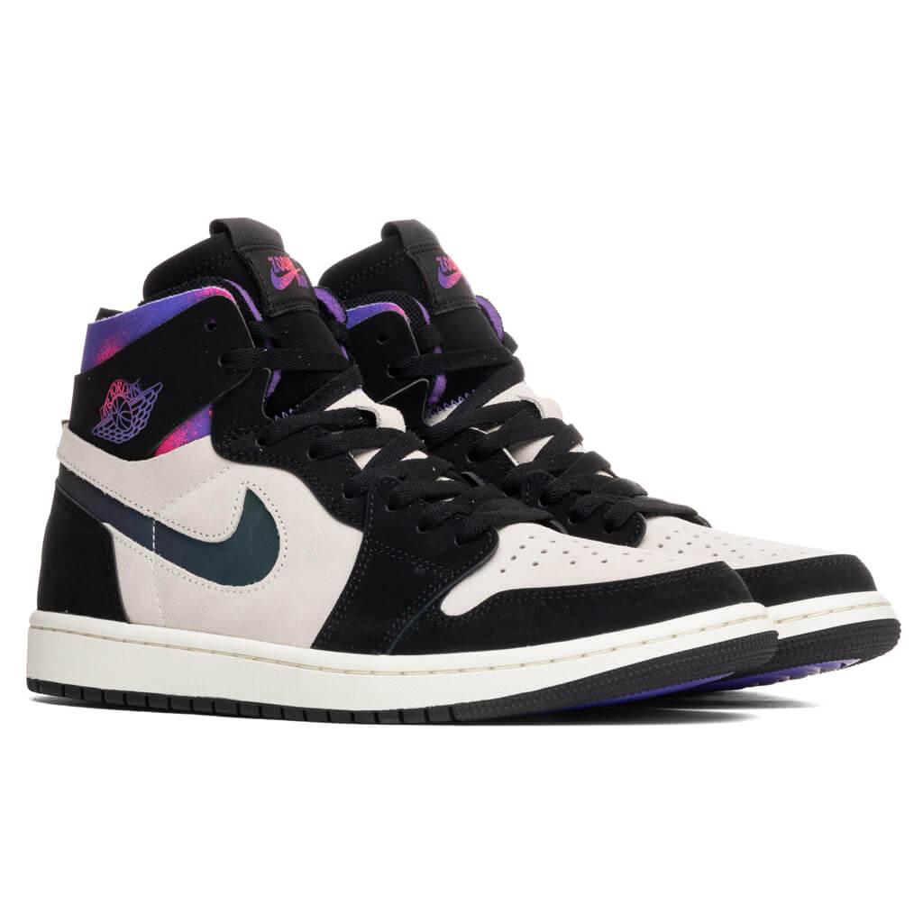 Air Jordan 1 Zoom Air Comfort x Paris Saint-Germain - White/Black