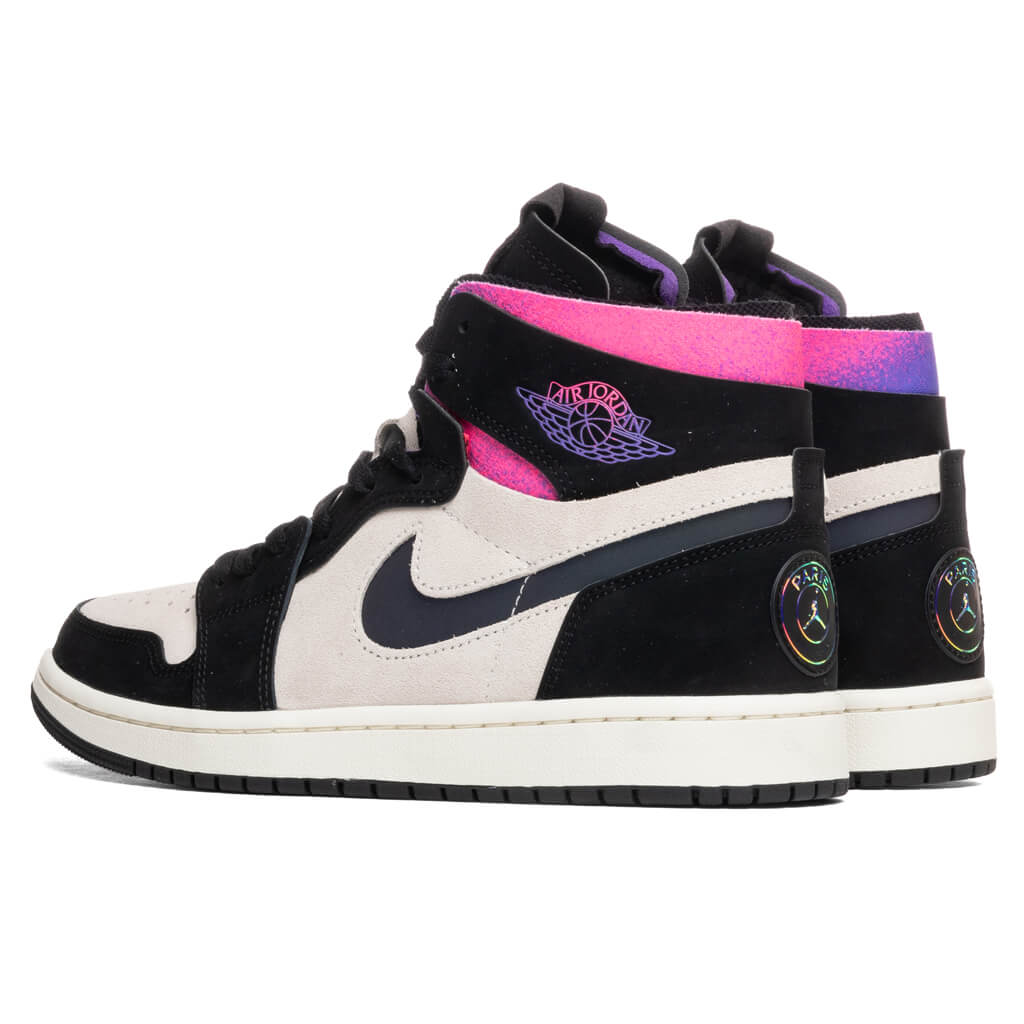 Air Jordan 1 Zoom Air Comfort x Paris Saint-Germain - White/Black