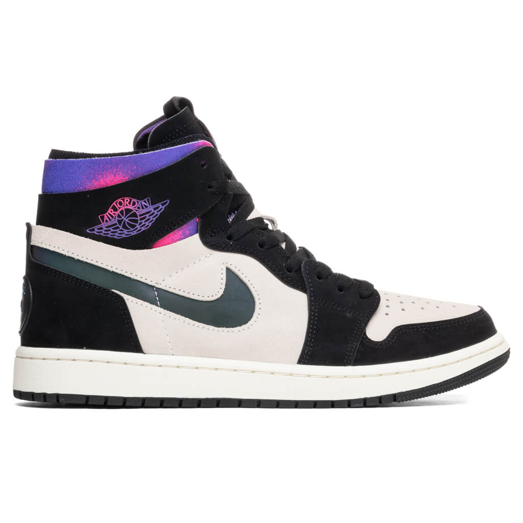 Air Jordan 1 Zoom Air Comfort x Paris Saint-Germain - White/Black