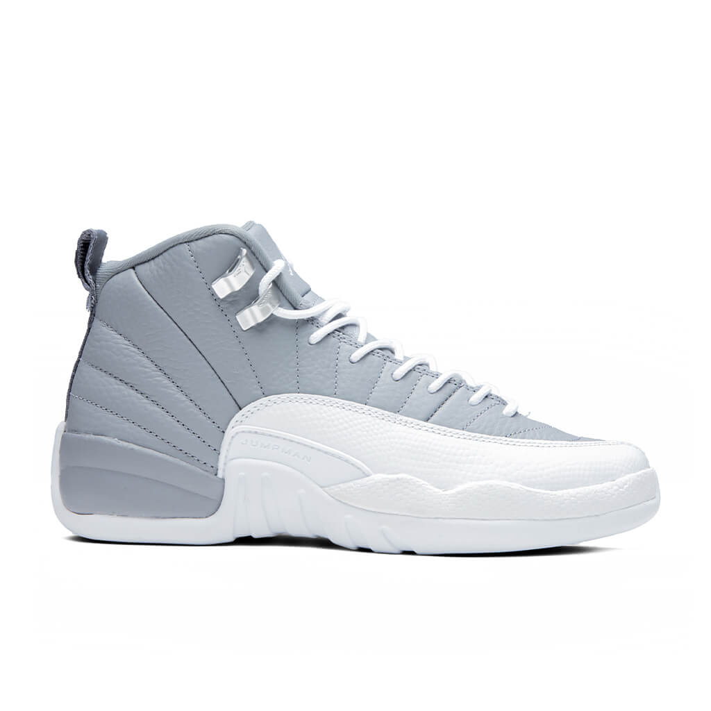 Air Jordan 12 Retro (GS) - Stealth/White/Cool Grey