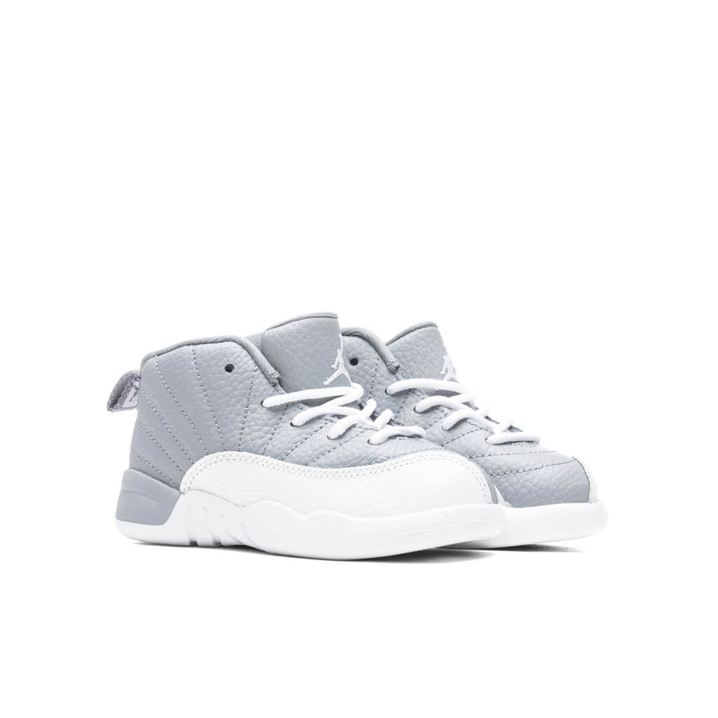 Air Jordan 12 Retro (TD) - Stealth/White/Cool Grey