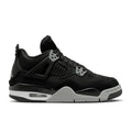 Air Jordan 4 Retro SE (GS) - Black/Light Steel Grey/White