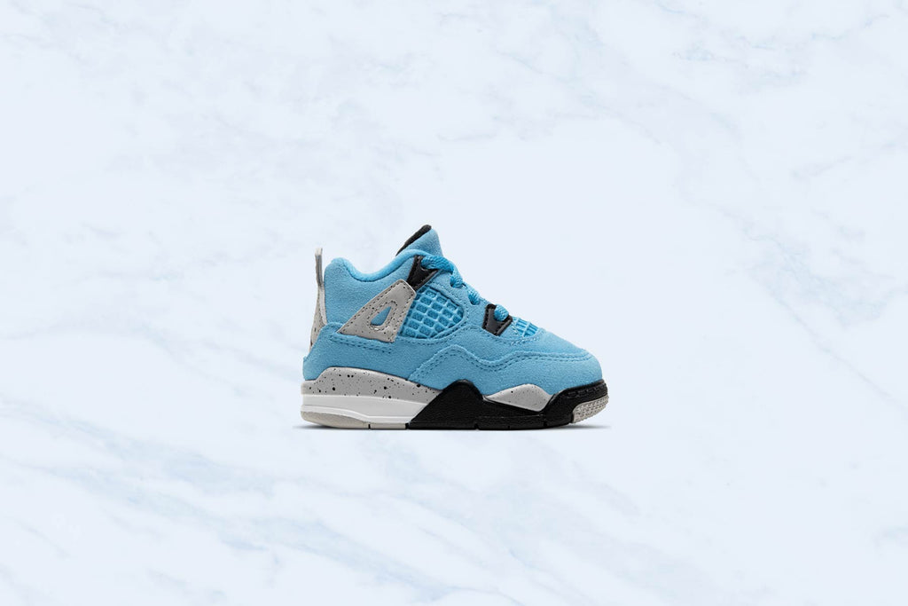 Air Jordan 4 Retro (TD) - University Blue/Tech Grey