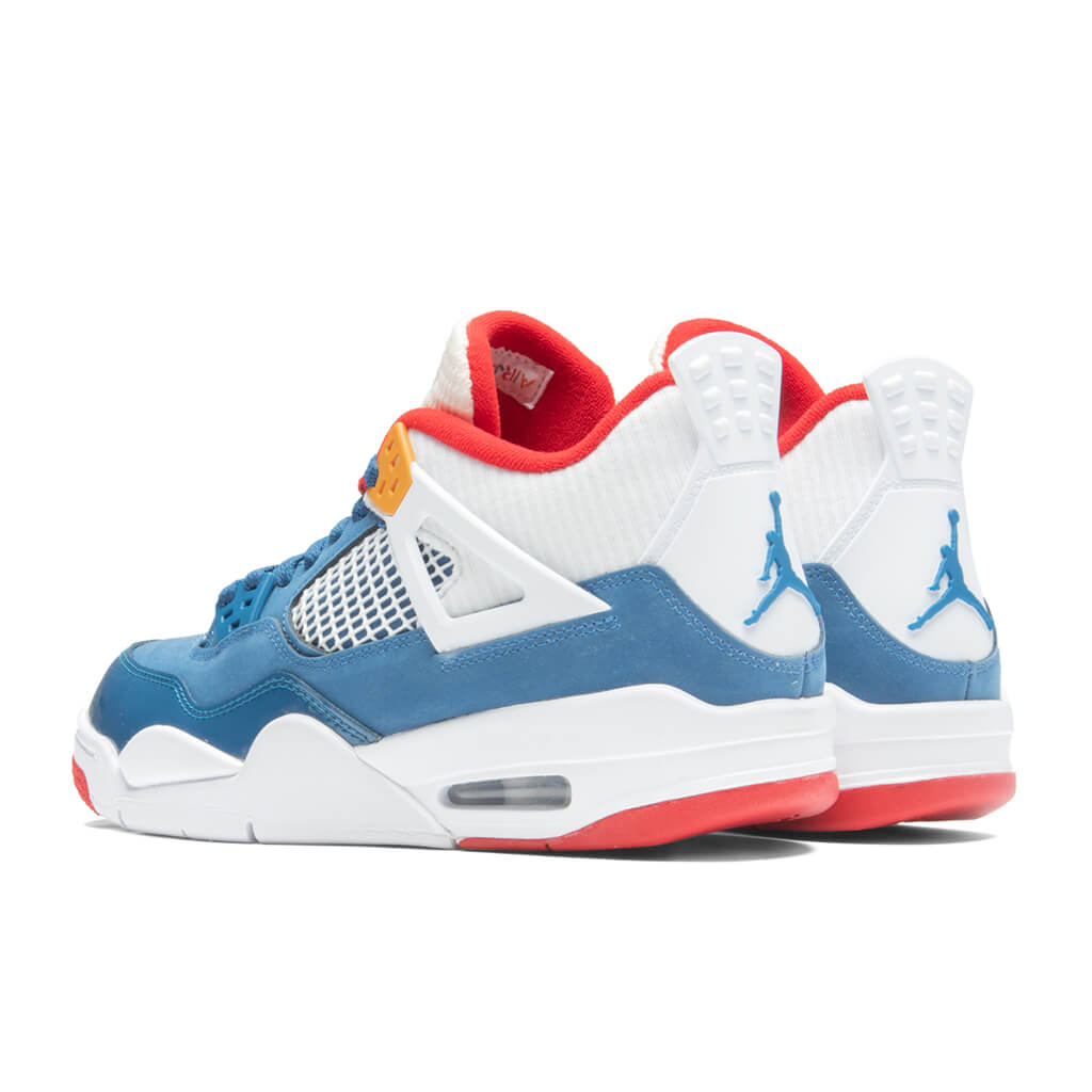Air Jordan 4 Retro (GS) Messy Room - French Blue/White