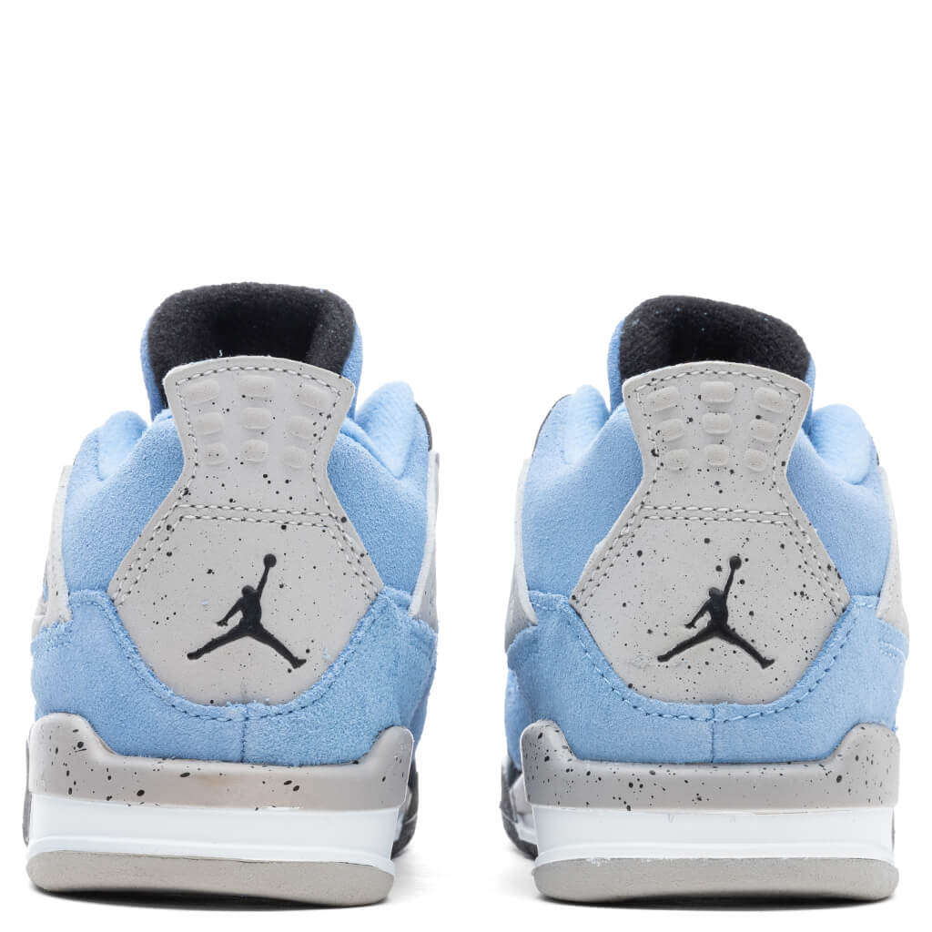 Air Jordan 4 Retro (TD) - University Blue/Tech Grey