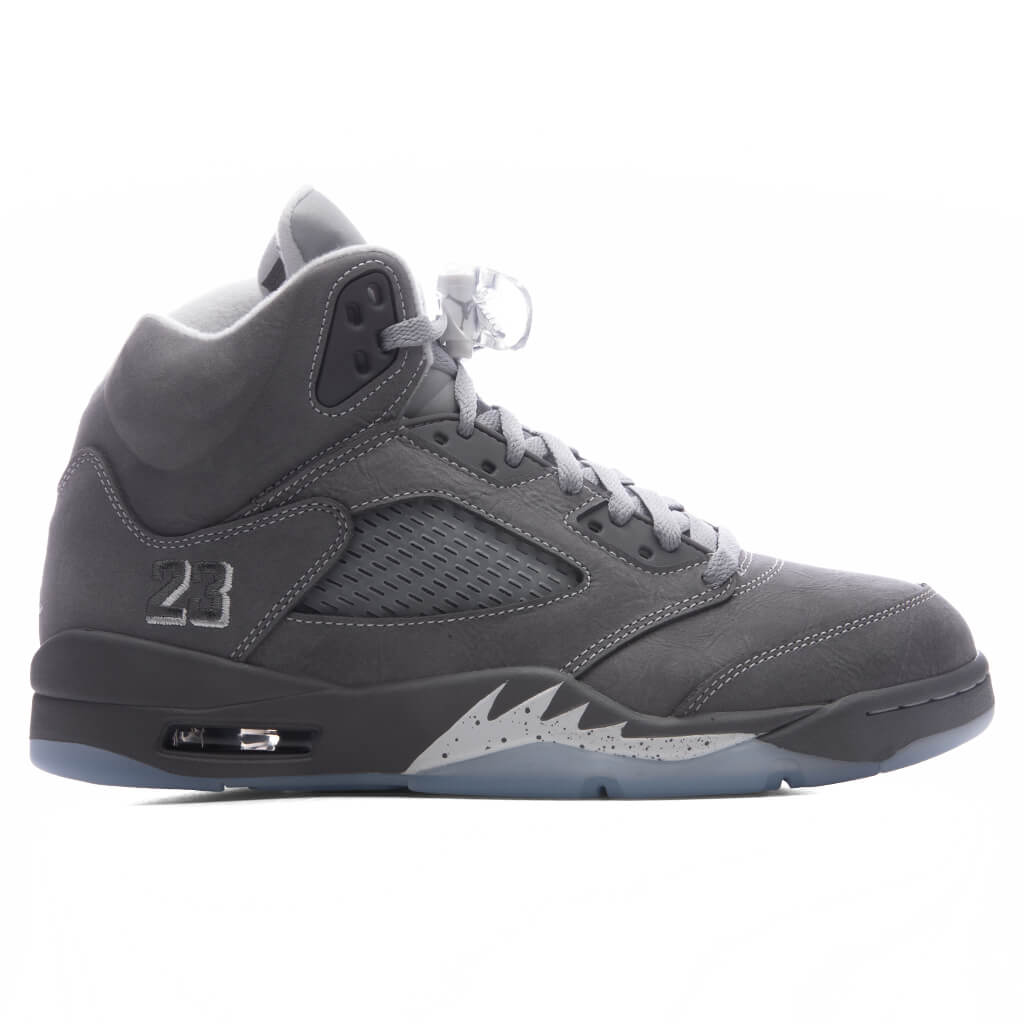 Air Jordan 5 Retro 'Wolf Grey' - Light Graphite/White/Wolf Grey
