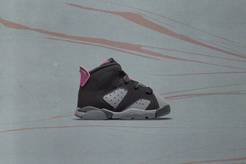 Air Jordan 6 Retro (TD) 'Bordeaux'  - Black/Bordeaux/Light Graphite