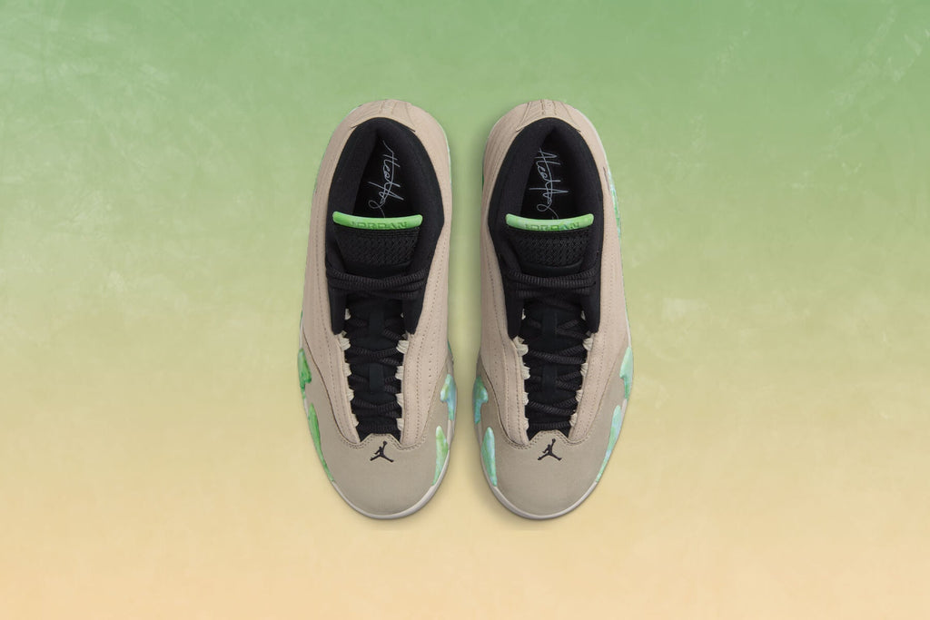 Women's 14 Retro Low SP - Light Sand/White