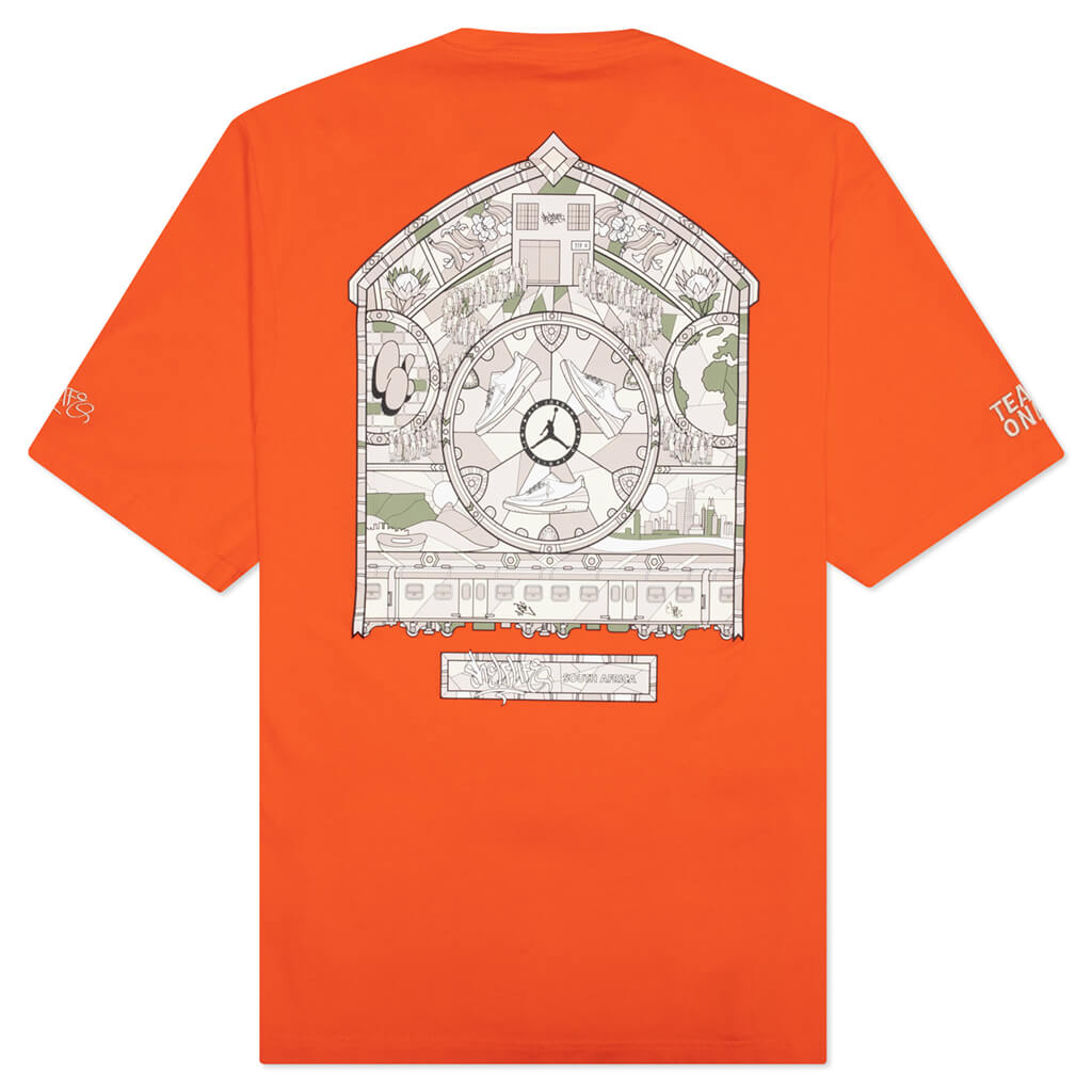 T-Shirt - Safety Orange/Rattan