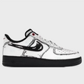 Air Force 1 Low 'Ghostface' - Summit White/Metallic Silver/Black