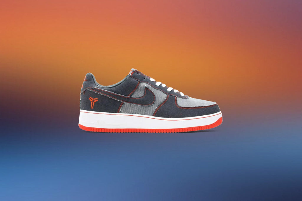 Air Force 1 Low 'Denim' - Obsidian/Safety Orange/White