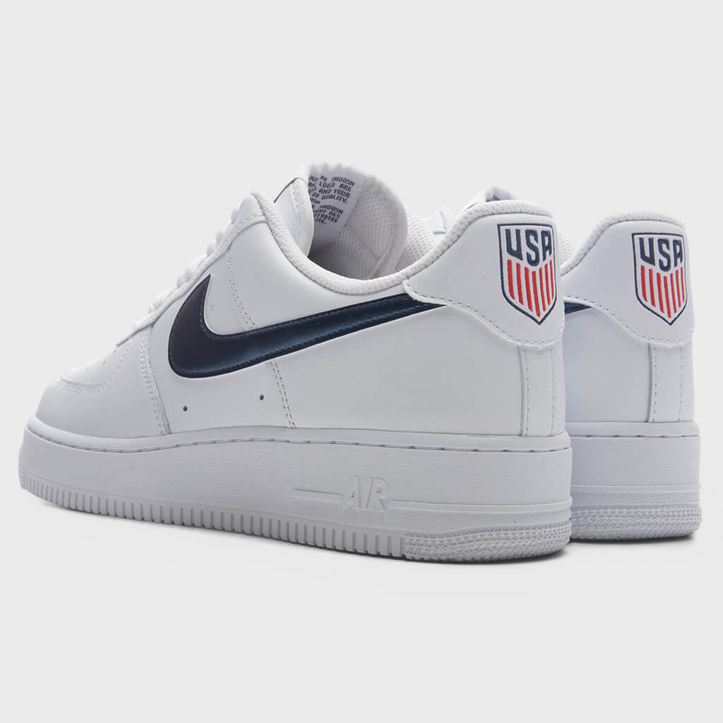 Air Force 1 '07 LV8 'USA' - White/Midnight Navy/University Red