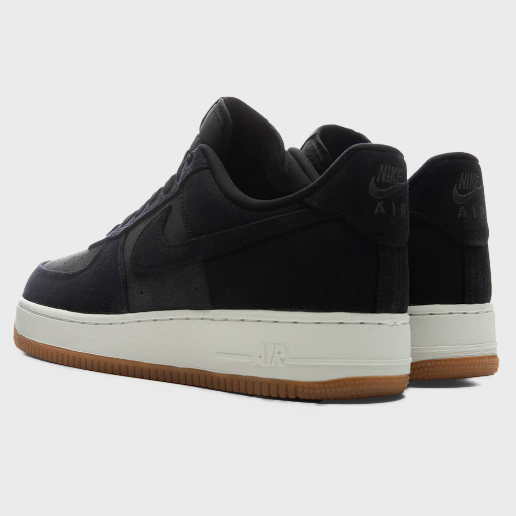 Air Force 1 '07 LV8 Denim - Black/Dark Smoke Grey/Gum Medium Brown