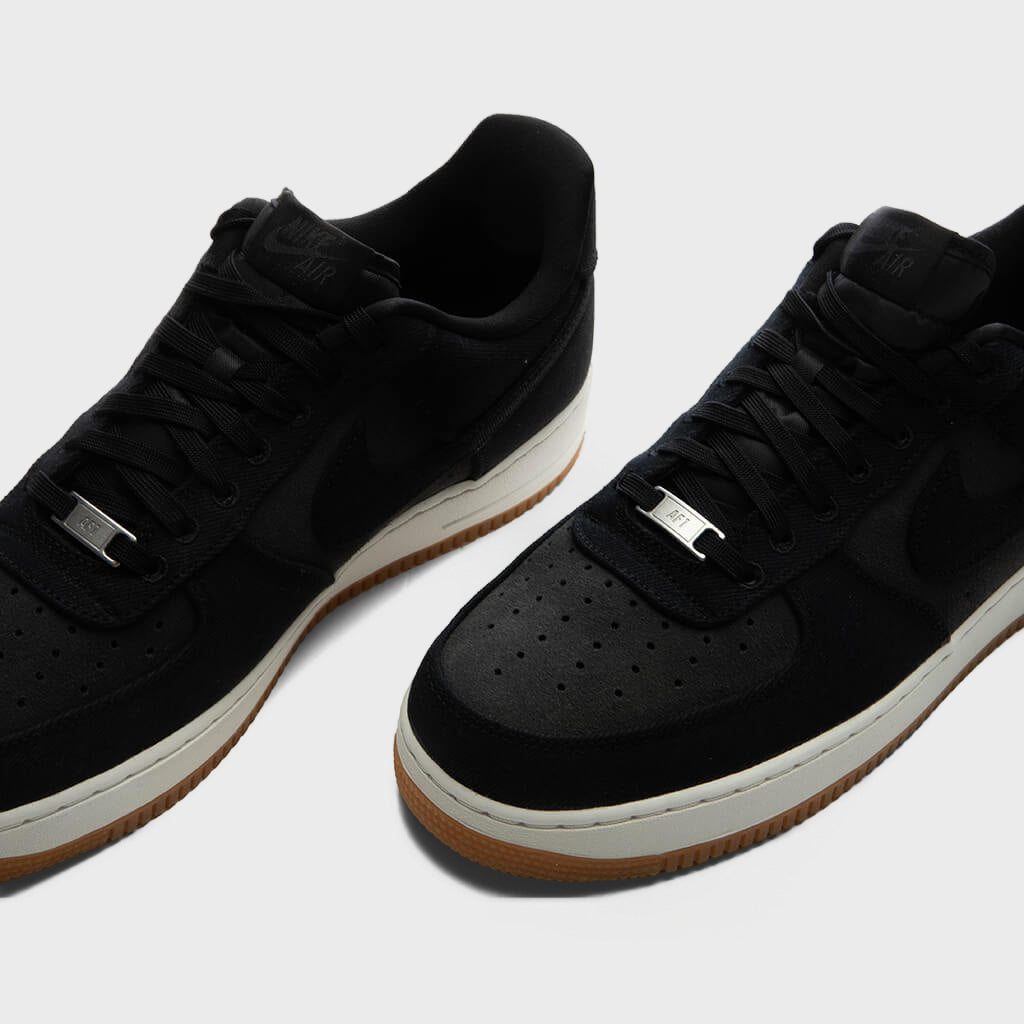 Air Force 1 '07 LV8 Denim - Black/Dark Smoke Grey/Gum Medium Brown