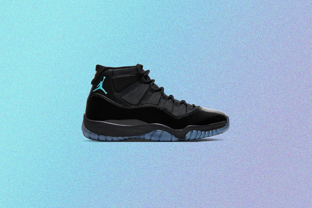 Air Jordan 11 Retro 'Gamma' - Black/Gamma Blue/Varsity Maize