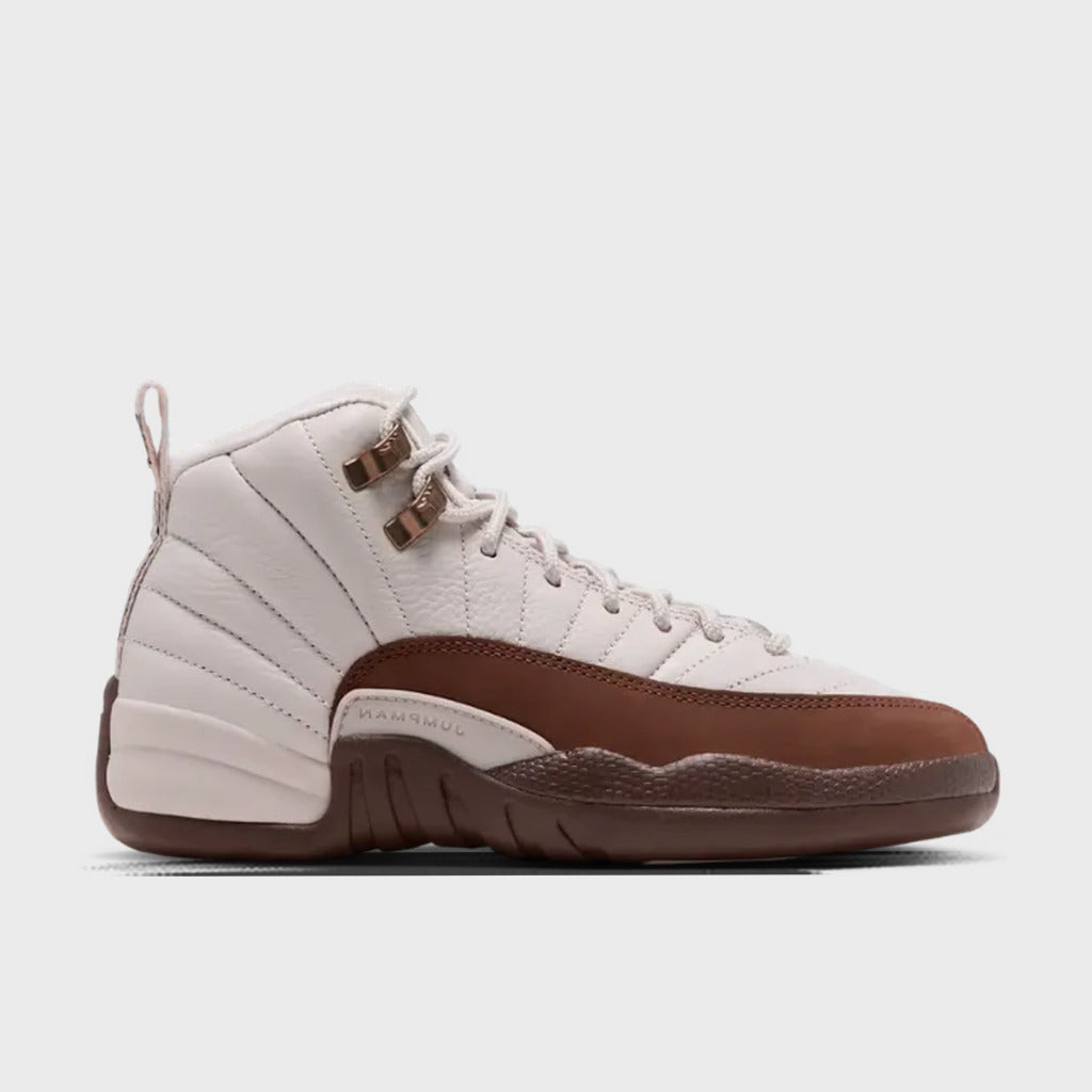 Air Jordan 12 Retro 'Fireside' (GS) - Light Orewood Brown/Cacao Wow/Cacao Wow