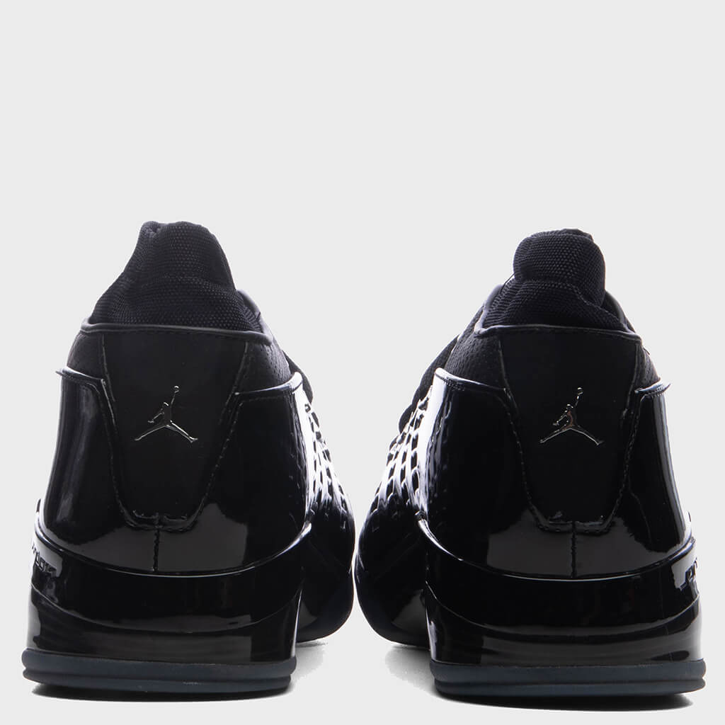 17 Low SP 'Black Patent' - Black/Metallic Silver