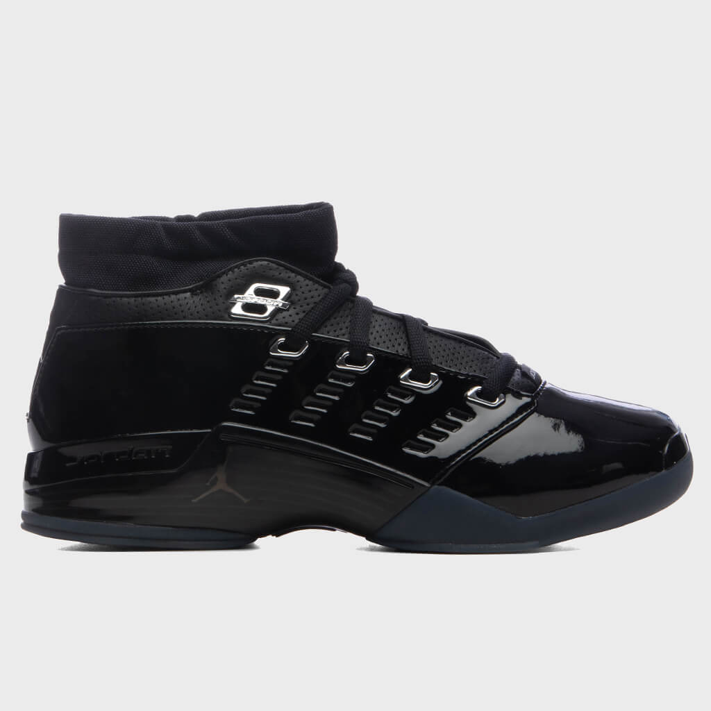 17 Low SP 'Black Patent' - Black/Metallic Silver