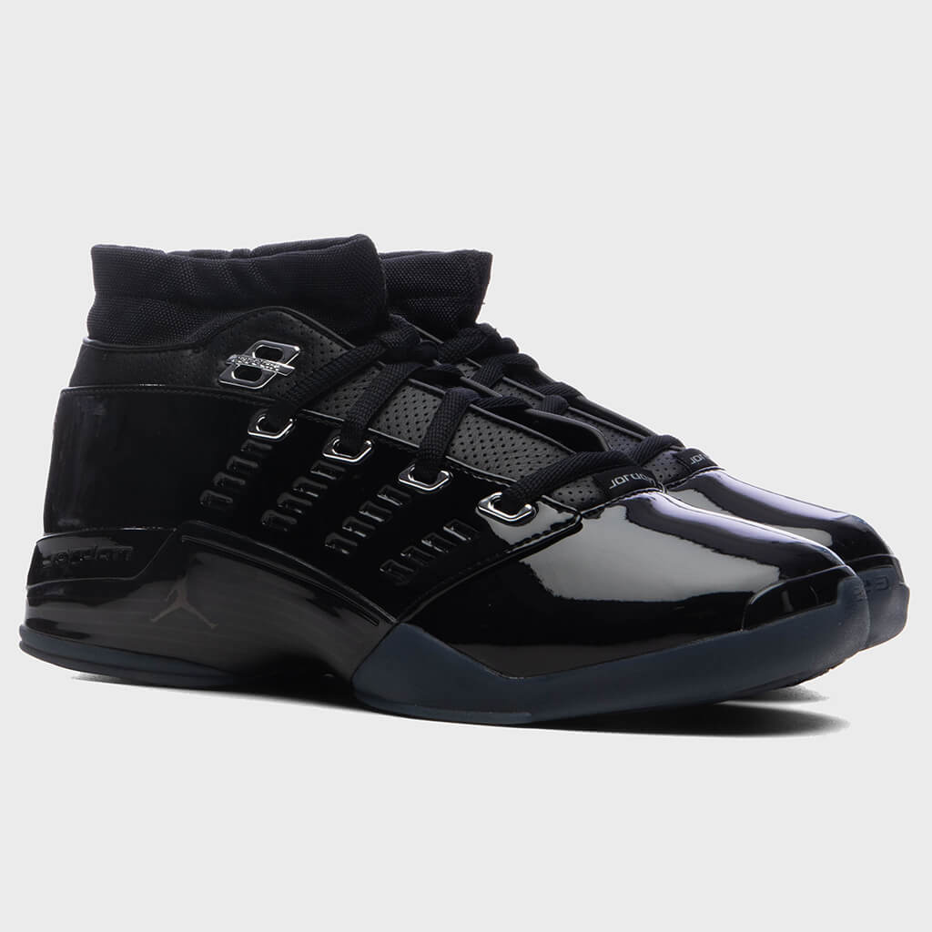 17 Low SP 'Black Patent' - Black/Metallic Silver