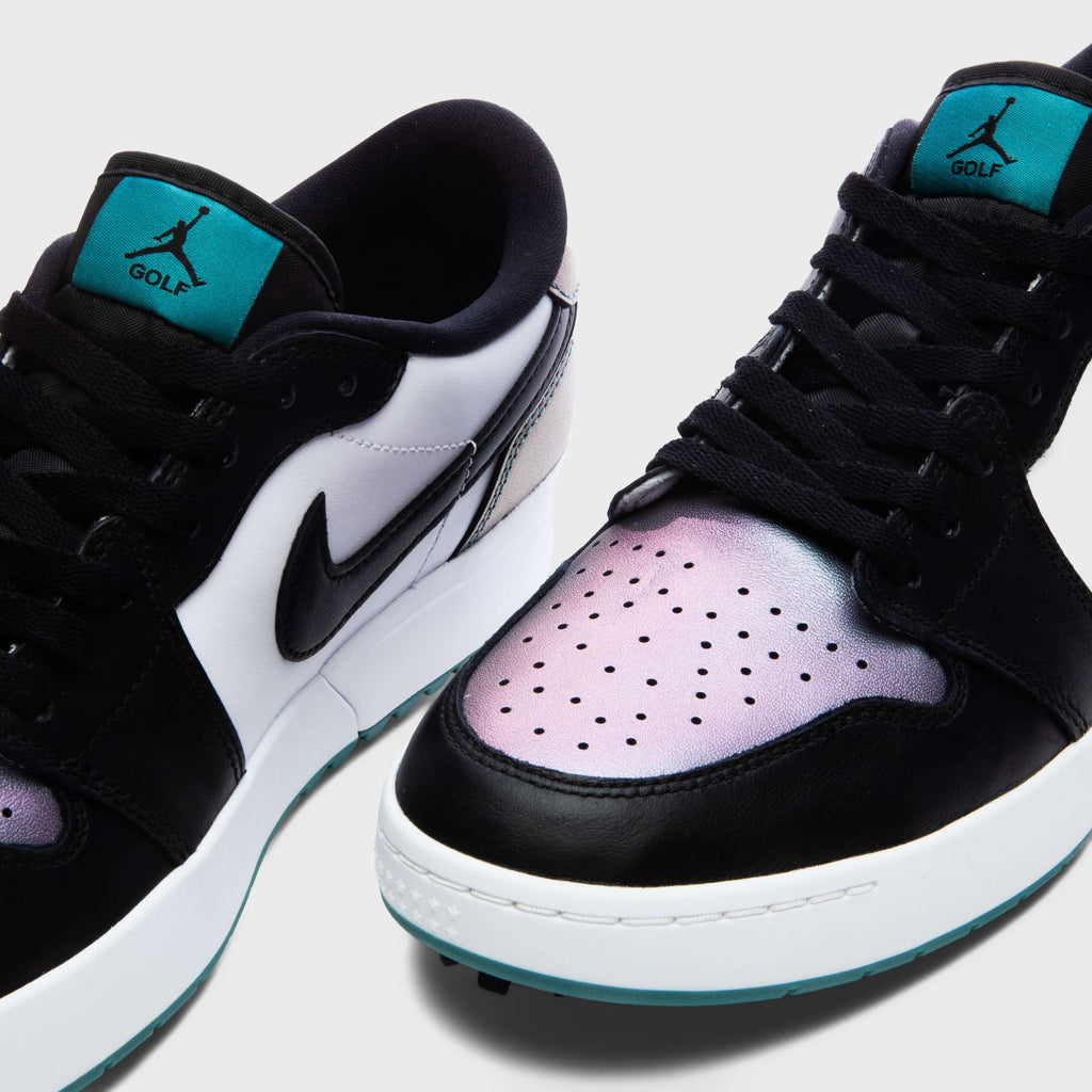 Air Jordan 1 Low G Spiked - Mineral Teal/White/Black