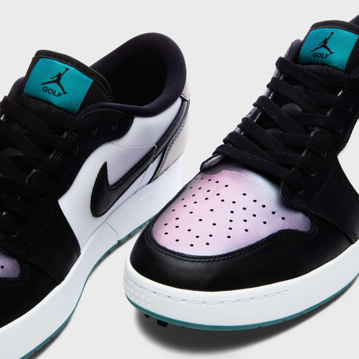 Air Jordan 1 Low G Spiked - Mineral Teal/White/Black