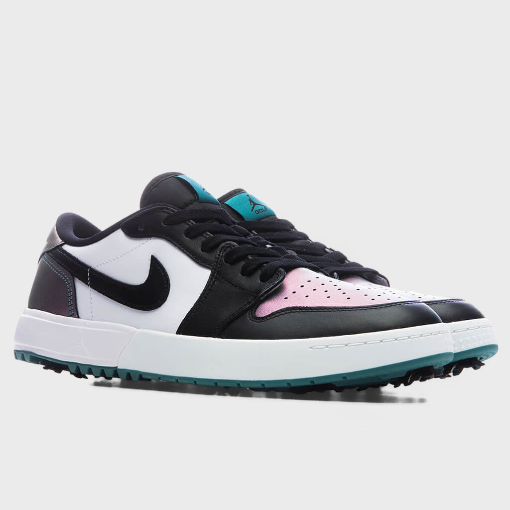 Air Jordan 1 Low G Spiked - Mineral Teal/White/Black