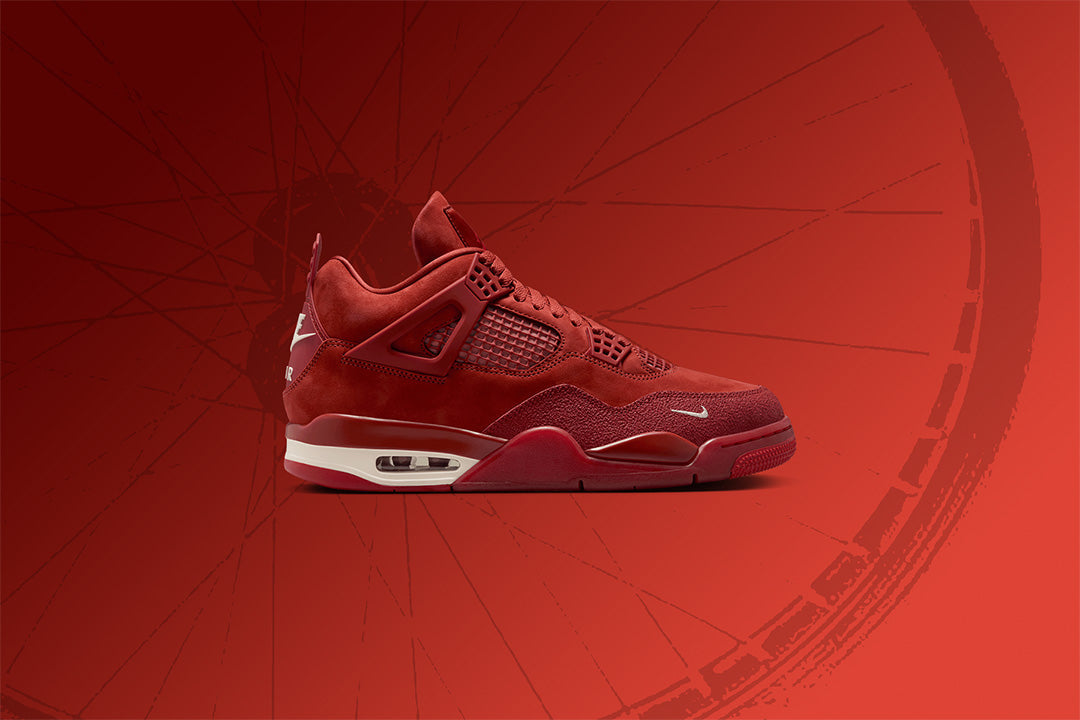 Air Jordan 4 Retro x Nigel Sylvester 'Brick by Brick' - Firewood Orange/Sail/Cinnabar