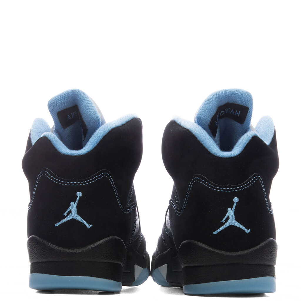 Air Jordan 5 Retro 'Black Carolina' (GS) - Black/Multi