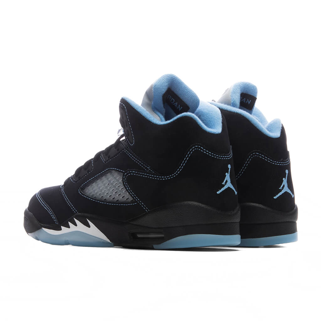Air Jordan 5 Retro 'Black Carolina' (GS) - Black/Multi