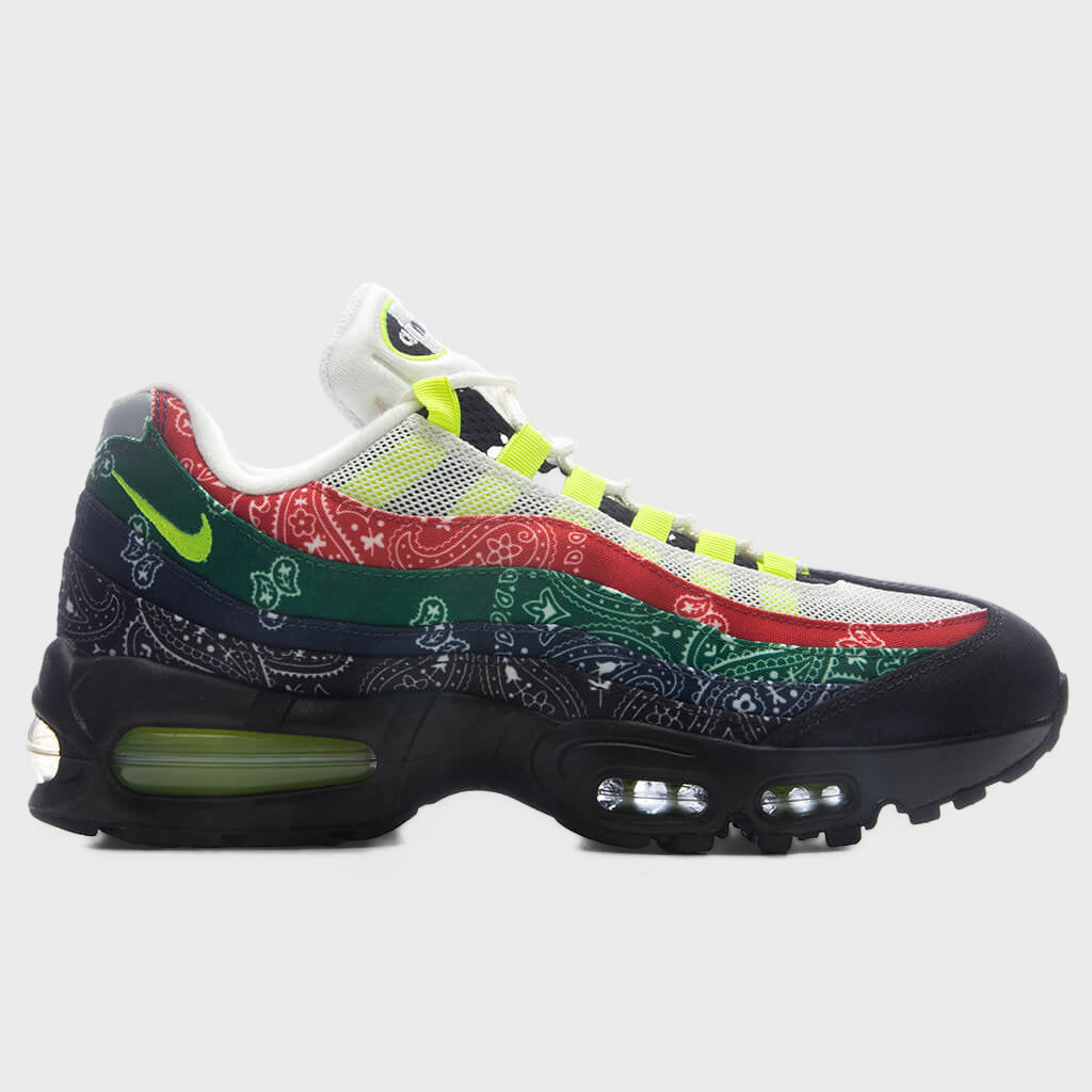 Air Max 95 Big Bubble - Sail/Volt/University Red/Sport Green