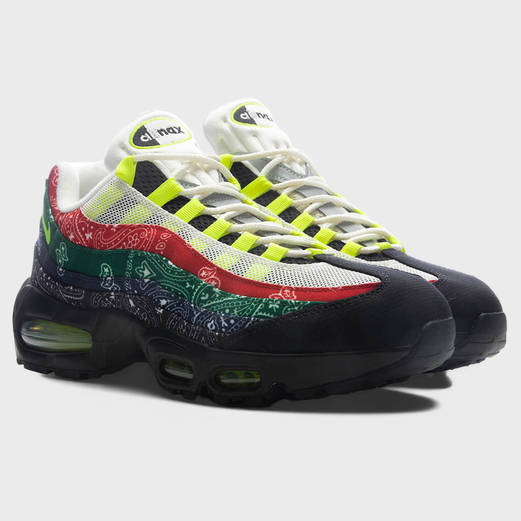 Air Max 95 Big Bubble - Sail/Volt/University Red/Sport Green