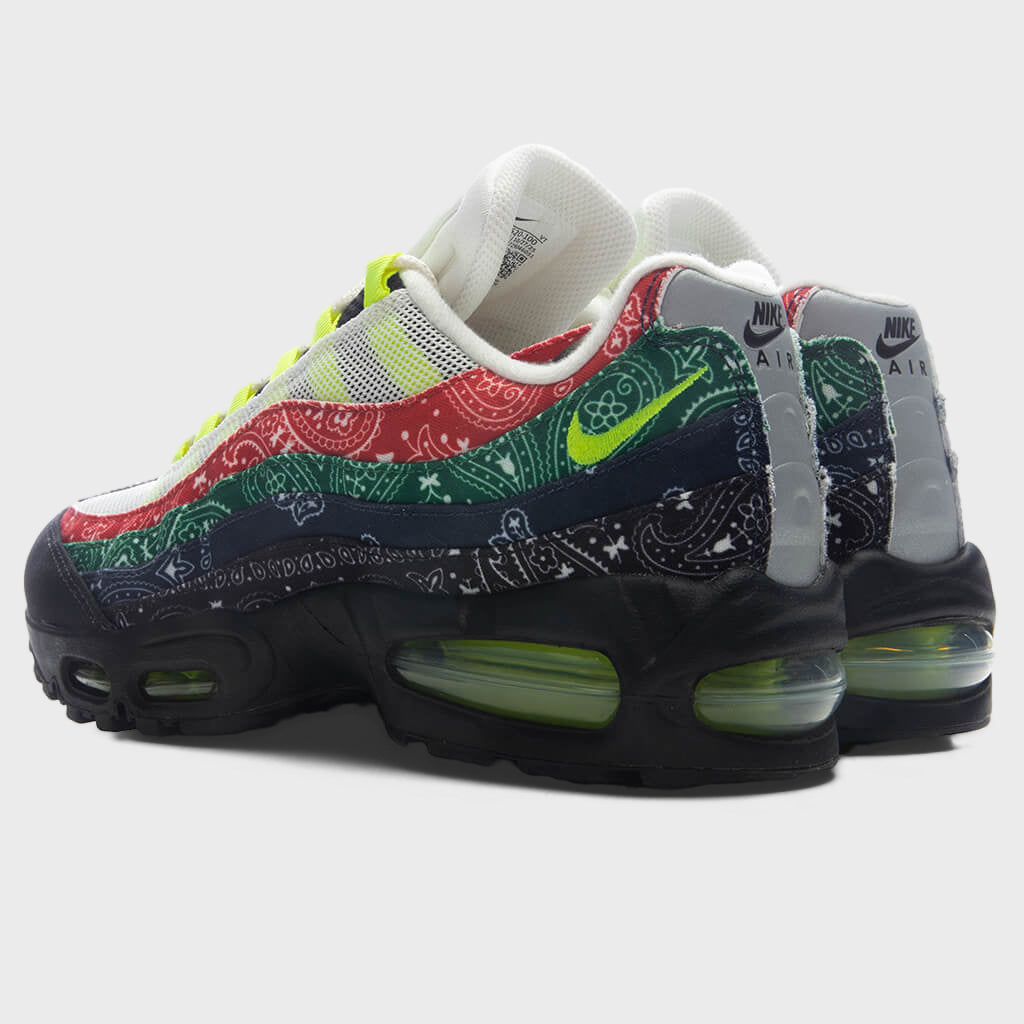 Air Max 95 Big Bubble - Sail/Volt/University Red/Sport Green