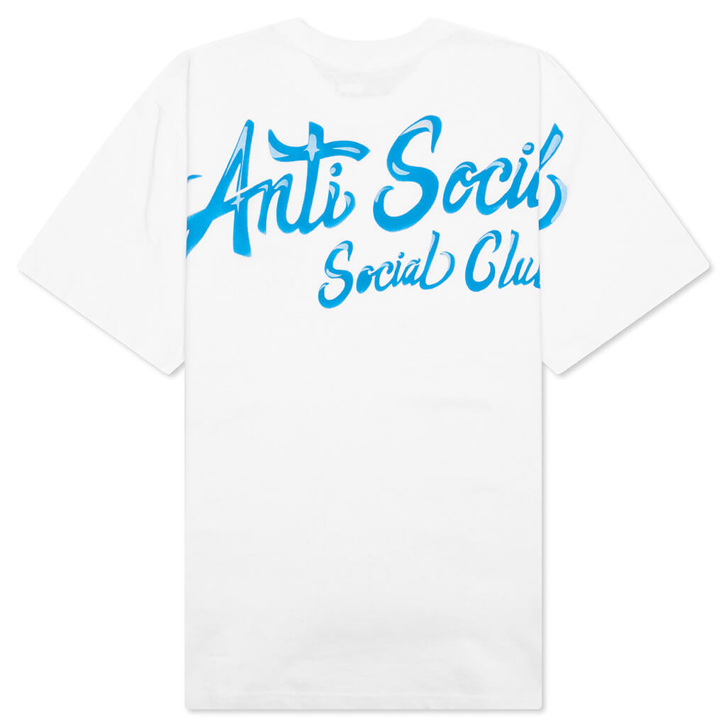 Airbrush Mind Games Tee - White