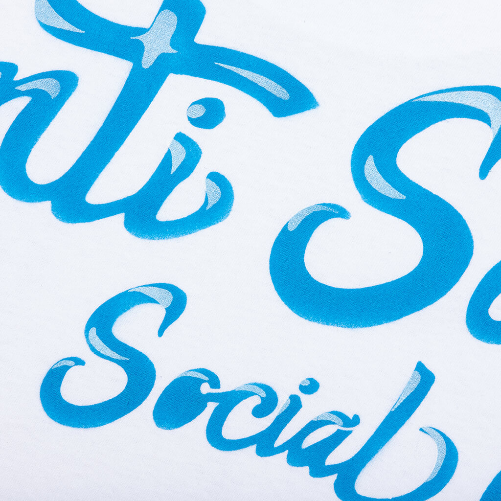 Airbrush Mind Games Tee - White