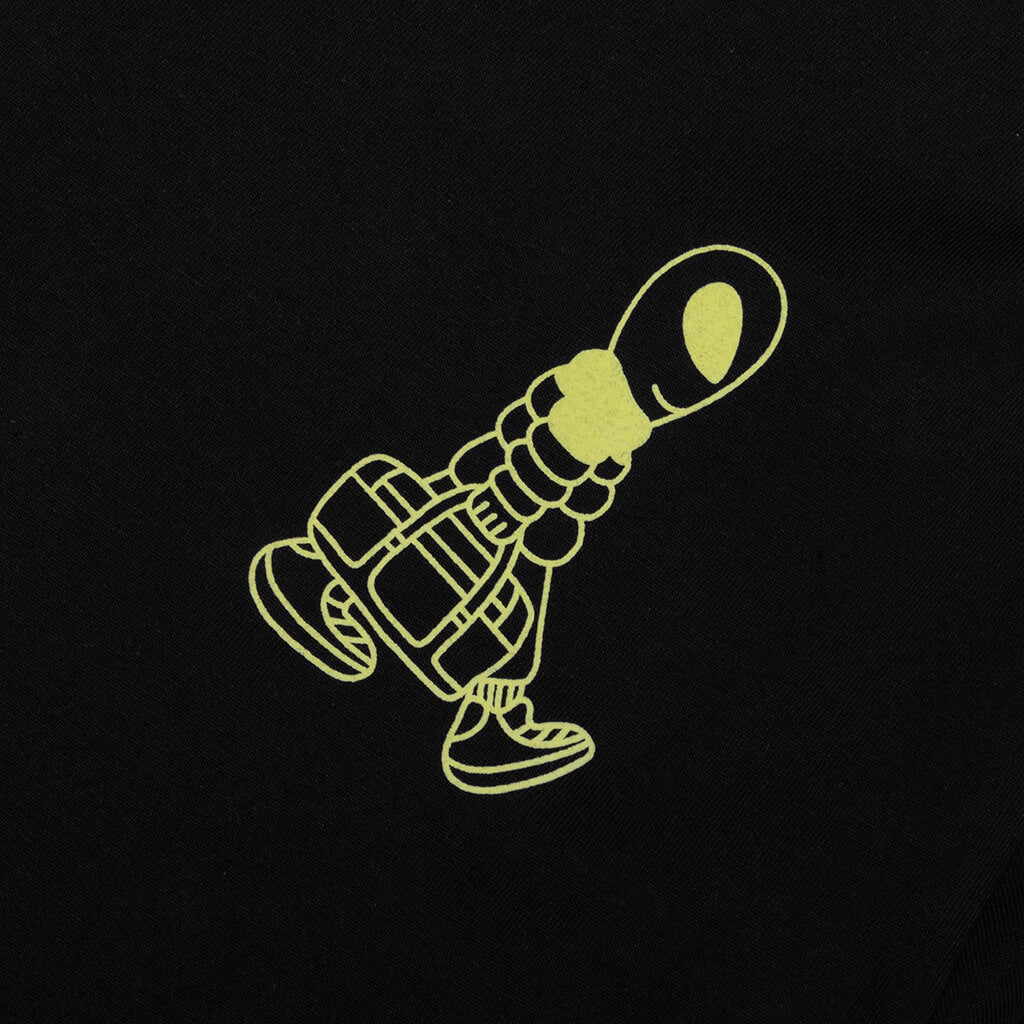 Alien Relaxed S/S Graphic Tee - Black
