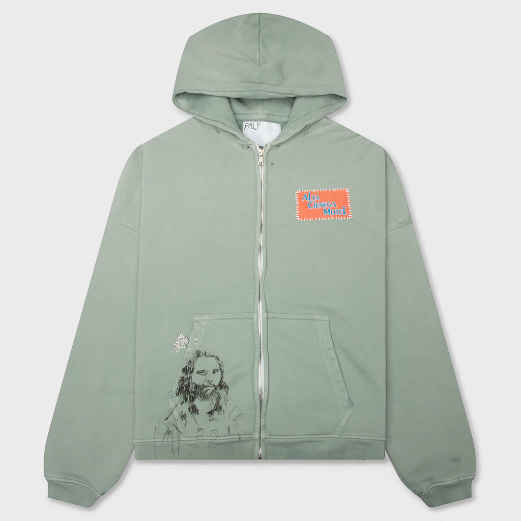 Alta Cienega Zip Hoodie - Green