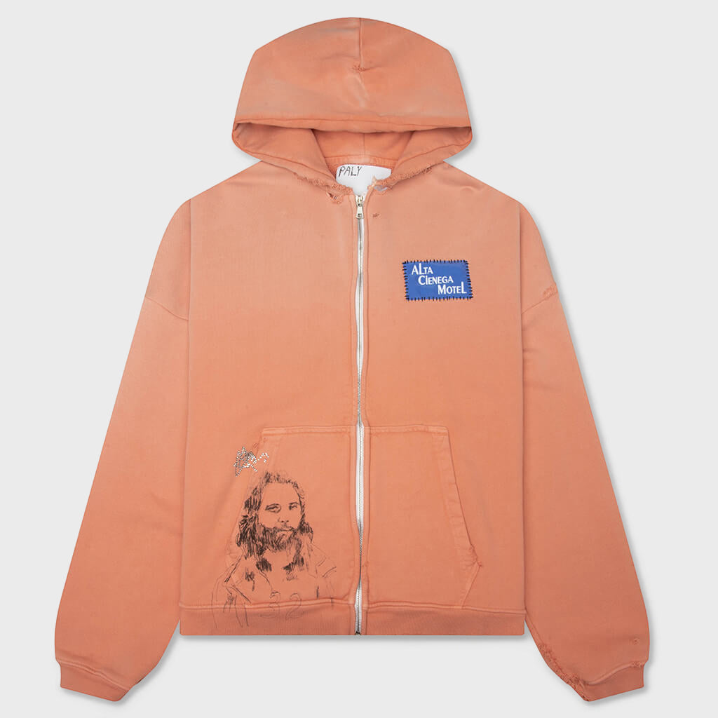 Alta Cienega Zip Hoodie - Pink